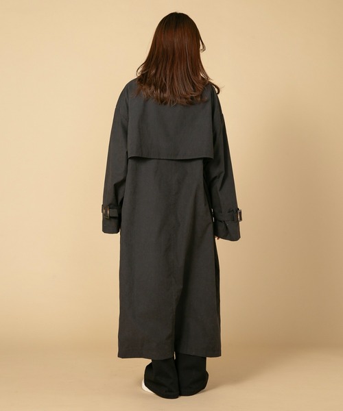 TOM FORD【関税送料込&VIP価格】ベルベットロングトレンチコート fort point トレンチコート コート 「fort point/フォート