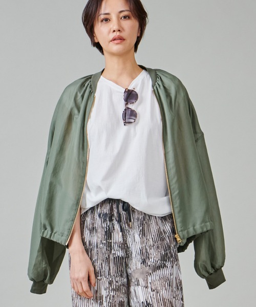tシャツ 「marmors」tuck tanktop レディース