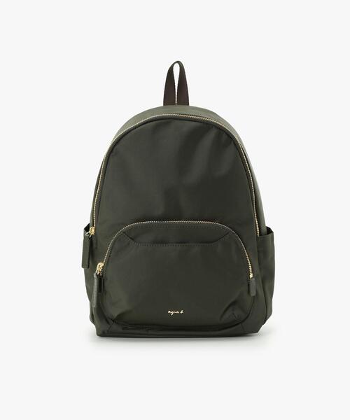 【はしはしさん専用】アニエスb. ブラックリュック タグ付き アニエスベー agnes b. バッグ ロゴリュックサック ブラック
