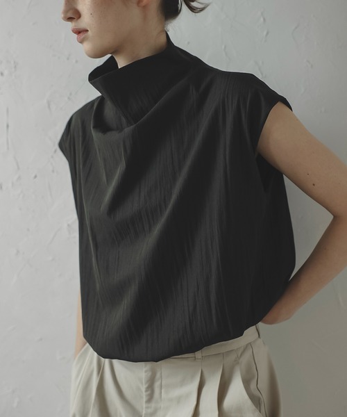 tシャツ 「MINERTE」bottleneck balloon pullover / ボトルネックバルーンプルオーバー レディース | MINERTE | 05