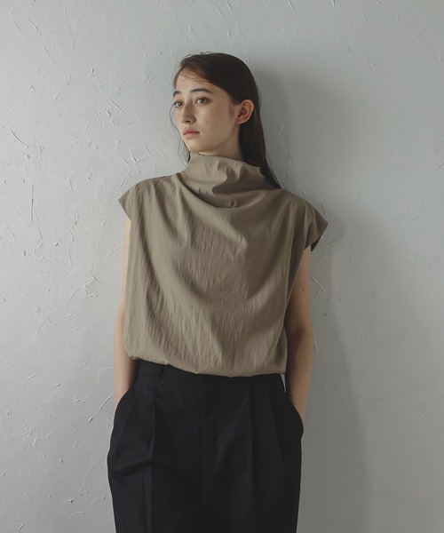 tシャツ 「MINERTE」bottleneck balloon pullover / ボトルネックバルーンプルオーバー レディース | MINERTE | 09