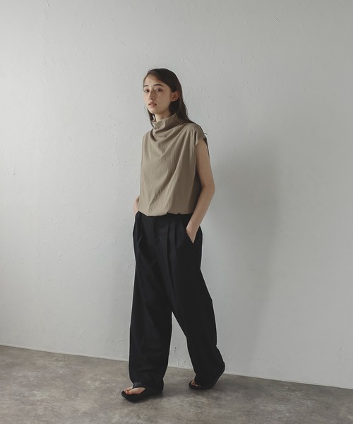 tシャツ 「MINERTE」bottleneck balloon pullover / ボトルネックバルーンプルオーバー レディース | MINERTE | 11