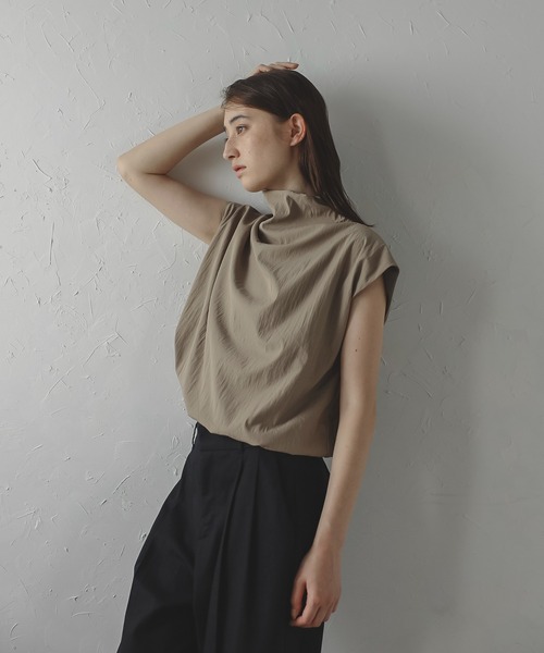 tシャツ 「MINERTE」bottleneck balloon pullover / ボトルネックバルーンプルオーバー レディース | MINERTE | 13