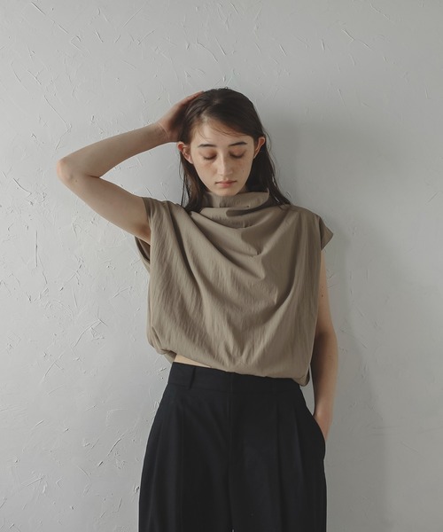 tシャツ 「MINERTE」bottleneck balloon pullover / ボトルネックバルーンプルオーバー レディース | MINERTE | 08