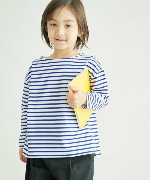 ROPE' PICNIC（ロペ ピクニック） tシャツ 「KIDS」細ボーダー天竺