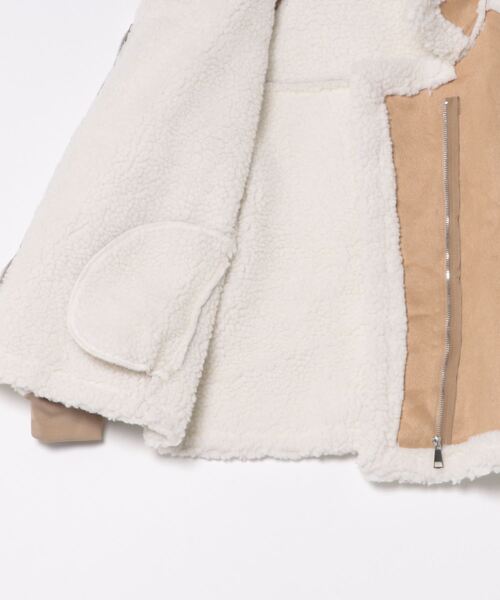 INASTUDIOS（イーナストゥディオス） ムートンコート ボアコート