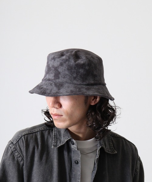 KIMHEKIMコーデュロイ ハット 黒 KIMHEKIMコーデュロイ ハット 黒