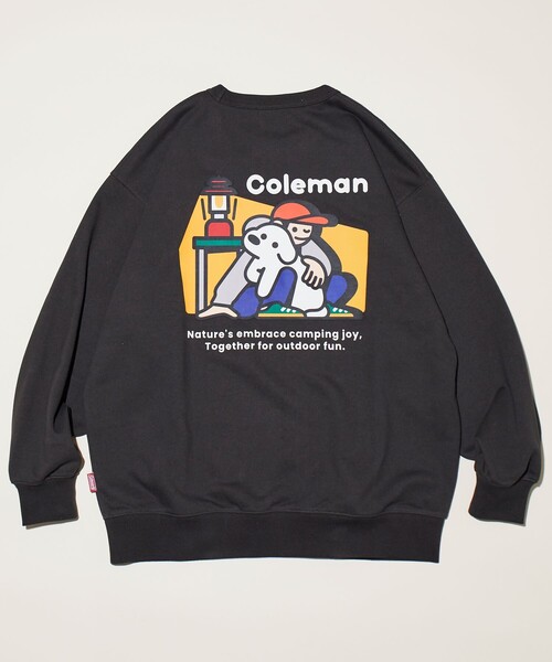 Coleman×matsui×FREAK'S トレーナー　ダークグレー Coleman トレーナー スウェット Coleman/コールマン Coleman