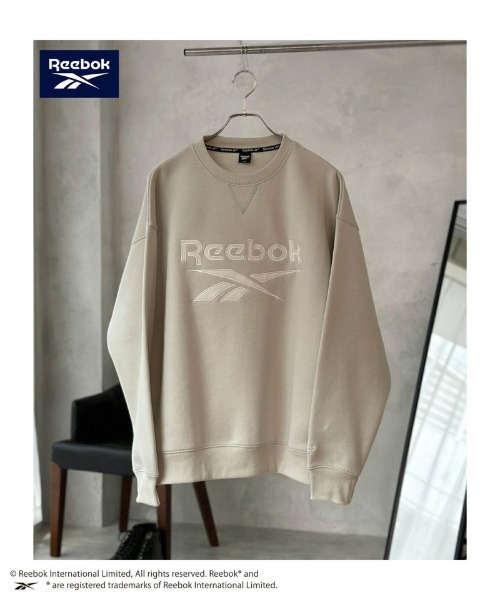 Reebok トレーナー スウェット 「別注限定展開」Reebok裏起毛