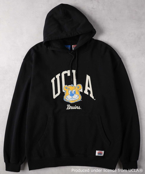 UCLA パーカー 「UCLA×NUTMEG」プリントパーカー メンズ レディース
