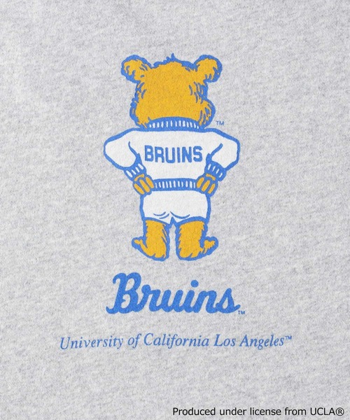 UCLAﾌﾟﾘﾝﾄﾙｰｽﾞﾊﾟｰｶｰ UCLA カルフォニア大学ロサンゼルス校 プリント裏毛スウェットパーカー