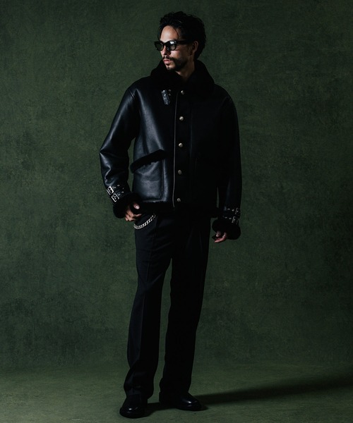 CRIMIE ムートンジャケット ムートンコート MOUTON LEATHER