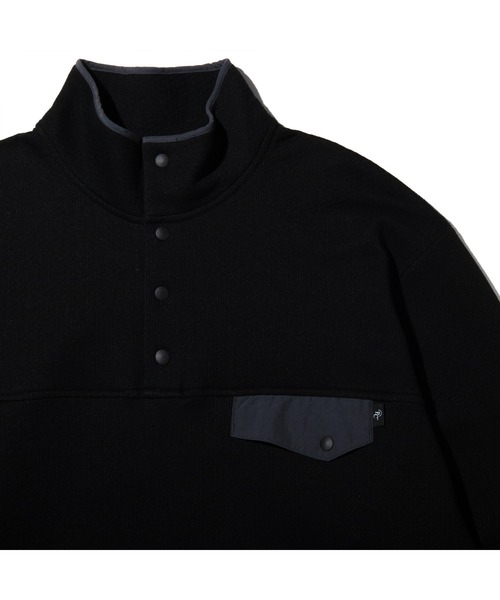 スウェット PRECEPT SNAP PULLOVER SWEAT（プリセプト スウェット 