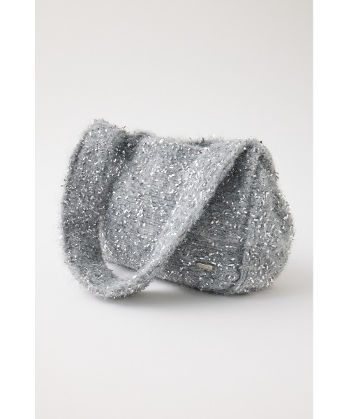 MOUSSY ショルダーバッグ バッグ KIRAKIRA KNIT レディース