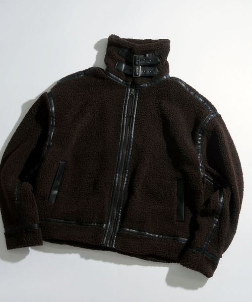 ブルゾン アウター sheep boa B-3 flight jacket/シープボア フライト