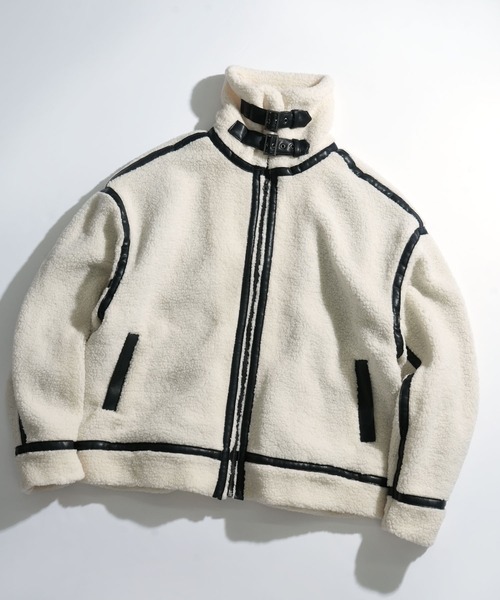 フライトジャケット B-3 ボア ブルゾン アウター sheep boa B-3 flight jacket/シープボア フライト