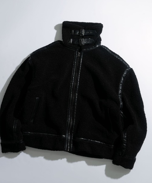 ブルゾン アウター sheep boa B-3 flight jacket/シープボア フライト