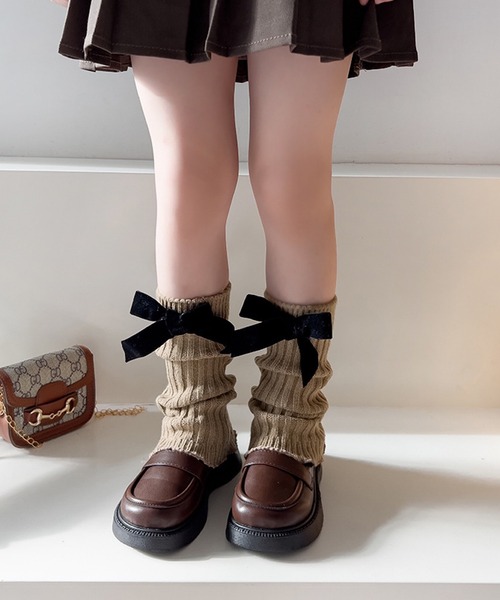 CERCA レッグウォーマー lulunoix/リボンレッグウォーマー N15326