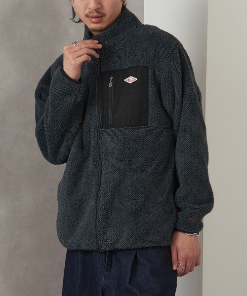 BLACK SIGN / ボアフリースフーデッドコート/38/コットン/カモフラ/CODE-219 BALL Watch（ボール ウォッチ） コート ジャケット 「BALL」表ボア裏