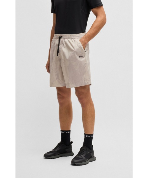 BOSS（HUGO BOSS） ハーフパンツ パンツ 短パン アクティブ ラミネート