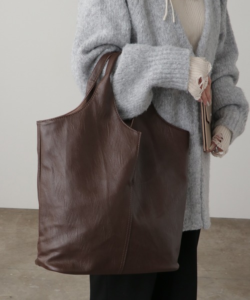 ROOP TOKYO トートバッグ Handbag with clutch bag/ クラッチバッグ