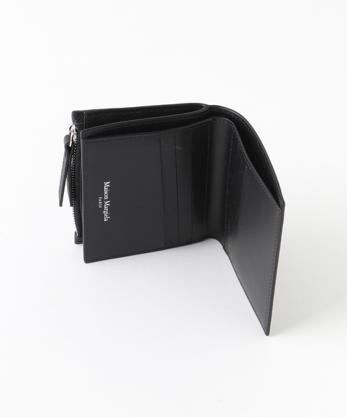 メゾンマルジェラ 二つ折り財布 ミニ財布 ブラック メンズ レディース Maison Margiela SA1UI0023 P4455 T8013 | AXES