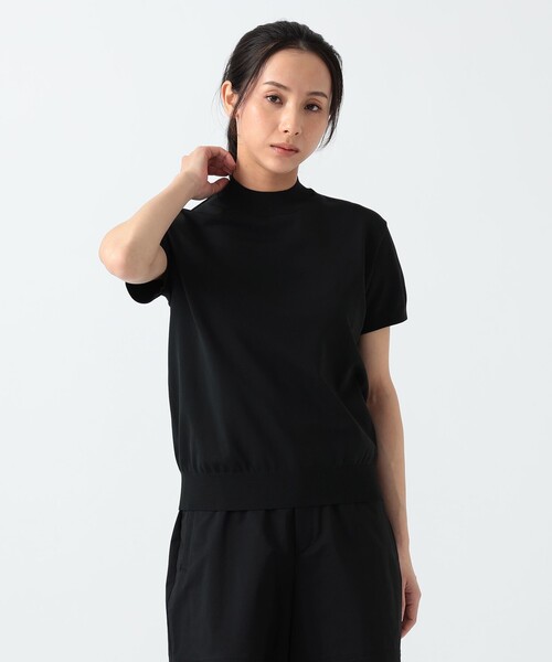 tシャツ 「WOMEN」B.G.THREE / ALL-TIME モックネック ニット レディース