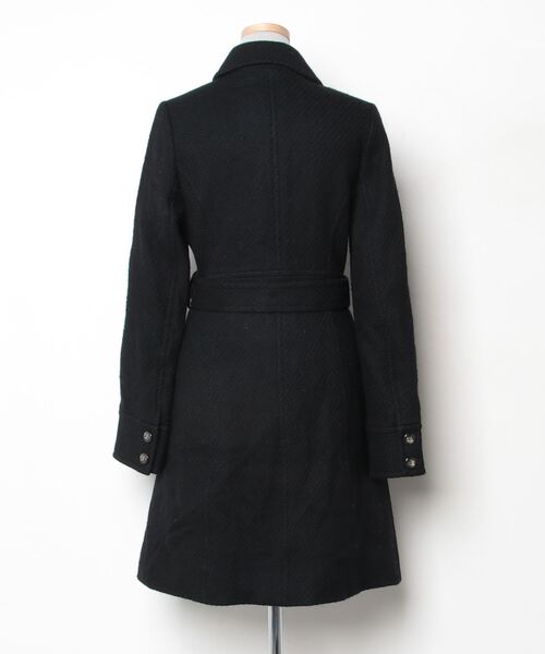 「Luxjewel」 ニットコート 39 ブラック レディース_画像2