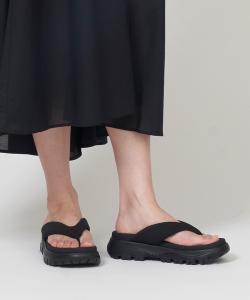 SHAKA（シャカ） サンダル 厚底 パフィ トングサンダル KHAZANA THONG