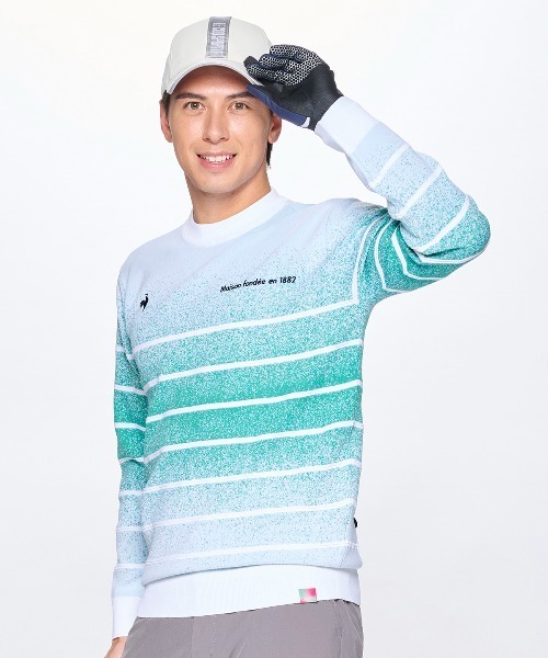 le coq sportif ゴルフウェア トレーナー メンズ Mサイズ le coq sportif GOLF ルコックゴルフ Le LG4FSW52M メンズ