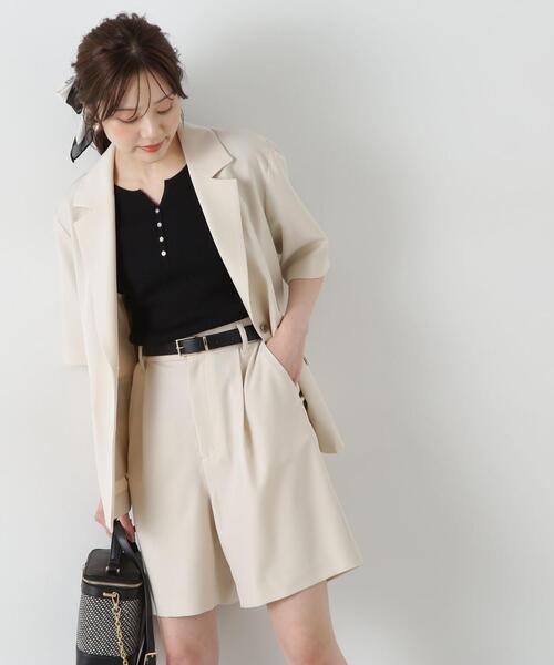 パンツ ラメショートパンツ レディース（d.i.a.ダメージ加工ラメ