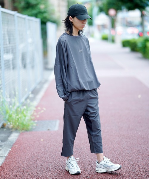 THE MILES パンツ GYMTEC 4WAYストレッチワークアウト メッシュ切替