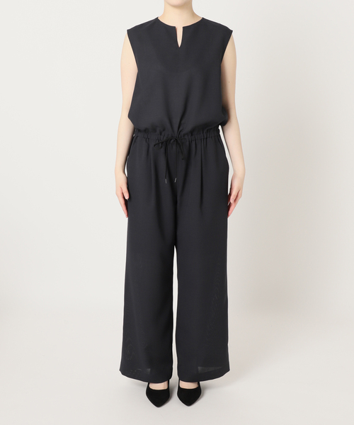 FRAMeWORK UVカットサロペット ネイビー　38 FRAMeWORK UVカットサロペット ネイビー 38