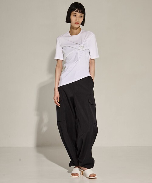 tシャツ 「riv nobuhiko/リブノブヒコ」ACHI T-SHIRT/アーチTシャツ レディース RIV NOBUHIKO tシャツ 「riv nobuhiko/リブノブヒコ」ACHI T