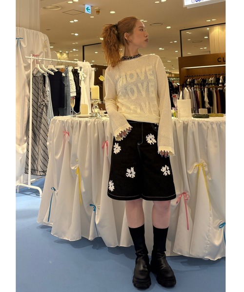 plateau studio 24ss ニットポロ STYLEMIXER | ハーフリーブドライニットポロ (ニット ) |SHEL