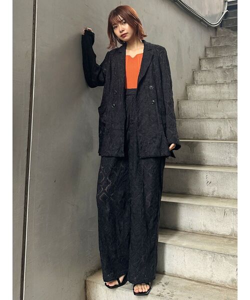 MURUA 【WEB限定】レースシアージャケット WEB限定】レースシアージャケット（テーラードジャケット