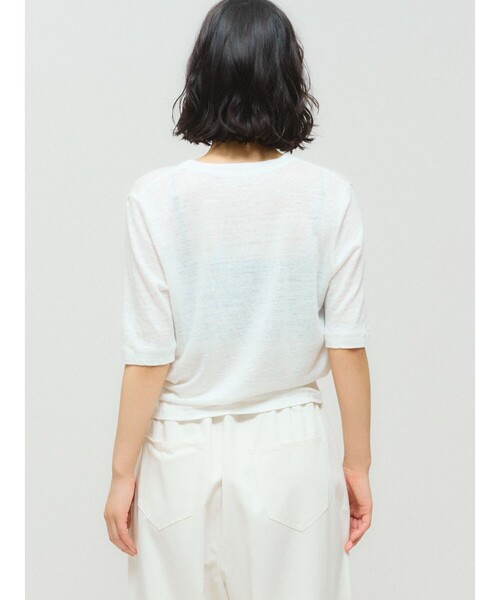カーディガン MIDIUMISOLID for Ladies ハーフスリーブコンパクトカーディガン レディース MARcourt｜MIDIUMISOLID for Ladies ハーフスリーブコンパクト