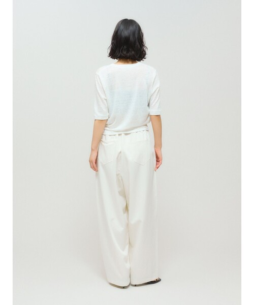 MIDIUMISOLID カーディガン for Ladies ハーフスリーブ