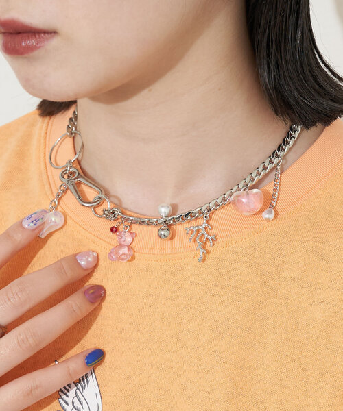 CIAOPANIC（チャオパニック） ネックレス MIXチャームネックレス