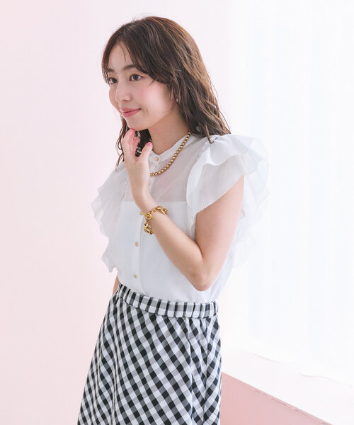 La boutique Bonbon ブラウス シャツ 「最強お上品ブラウス