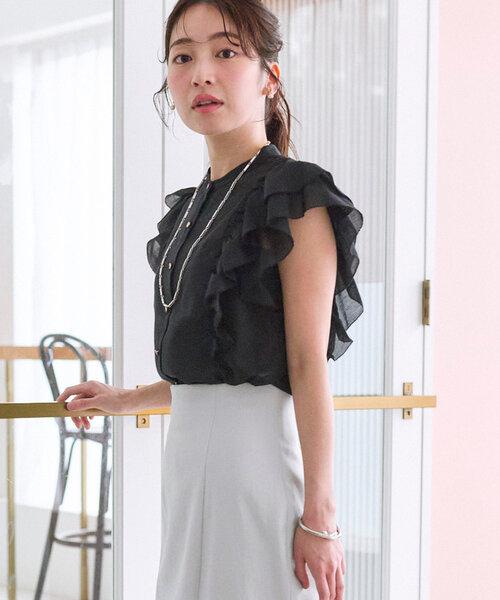 La boutique Bonbon ブラウス シャツ 「最強お上品ブラウス