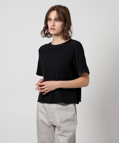 ブラウス シャツ 「Steven Alan」バックサテン ジョーゼット ブラウス レディース
