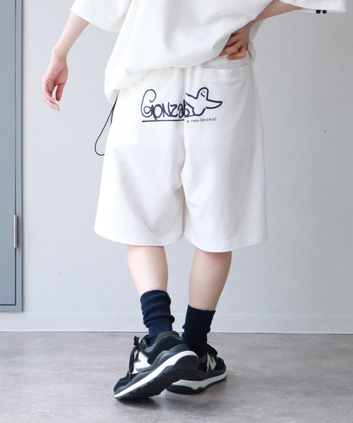 シュプリーム×マークゴンザレス/ゴンズ ヘッズ ショート/ショートパンツ Mark Gonzales（マークゴンザレス） パンツ 「Mark Gonzales/マーク