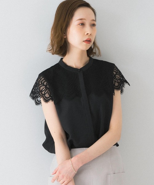 「URBAN RESEARCH ROSSO WOMEN」 ノースリーブブラウス FREE ベージュ レディース_画像10