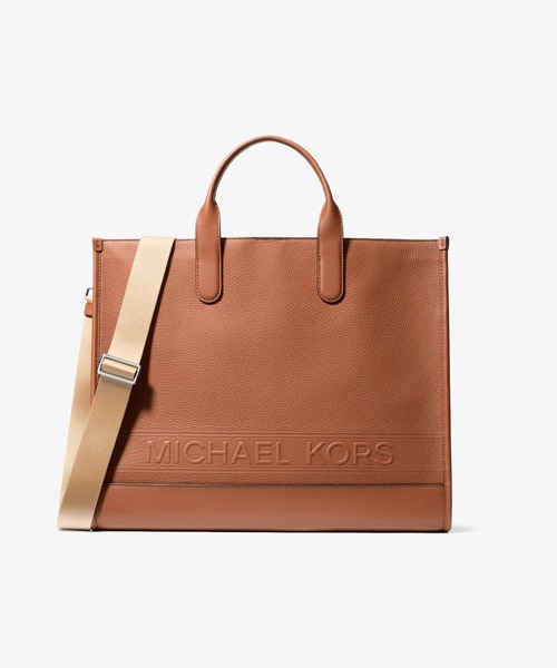 Michael Kors マイケルコース　HUDSON ハドソン トートバッグ HUDSON オーバーサイズ レザー トート | トートバッグ