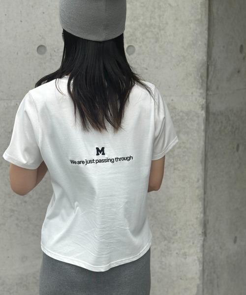 deux amour tシャツ UVカット接触冷感 MorA刺繍Tシャツ
