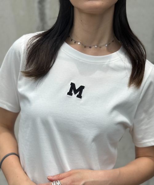 deux amour tシャツ UVカット接触冷感 MorA刺繍Tシャツ