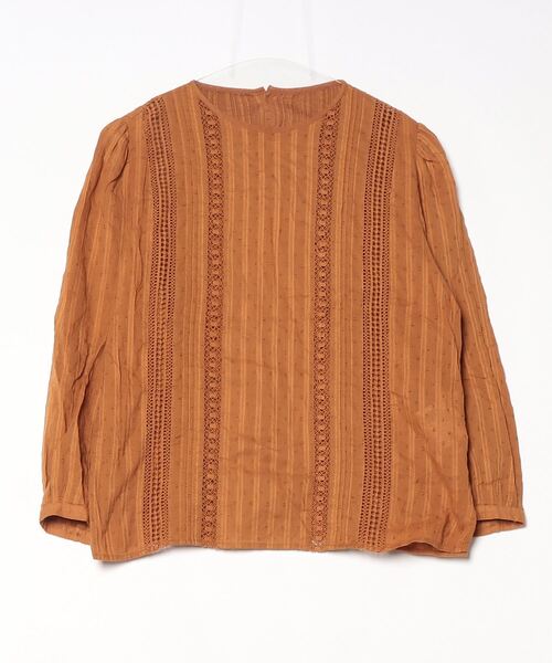 「Spick & Span」 長袖ブラウス FREE キャメル レディース