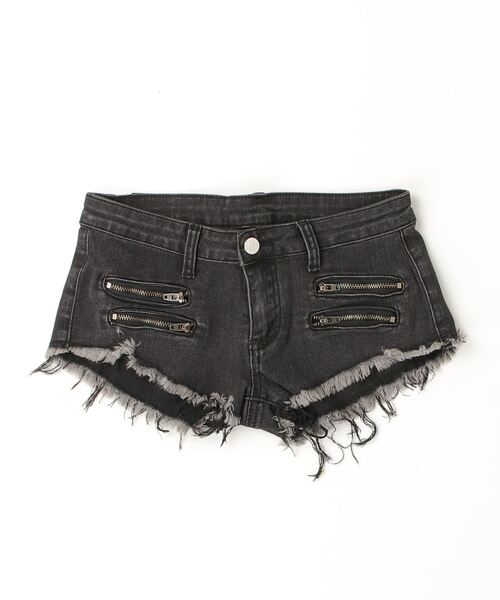 DAIYA（ダイヤ） パンツ Wファスナーローライズショーパン レディース