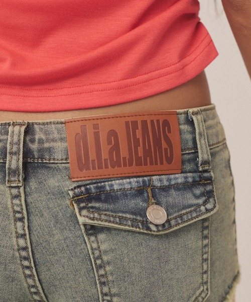 DAIYA（ダイヤ） パンツ Wファスナーローライズショーパン レディース